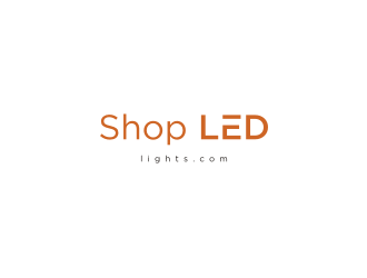 Shop LED Lights.com logo design by enilno