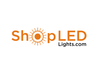 Shop LED Lights.com logo design by EkoBooM