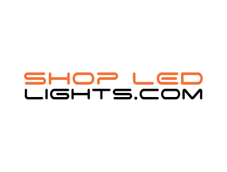 Shop LED Lights.com logo design by oke2angconcept