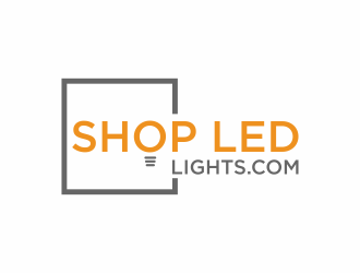Shop LED Lights.com logo design by savana