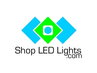 Shop LED Lights.com logo design by mckris