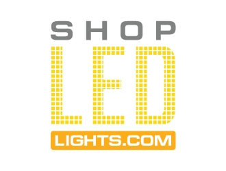 Shop LED Lights.com logo design by corneldesign77