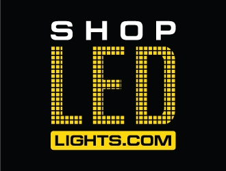 Shop LED Lights.com logo design by corneldesign77