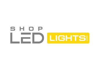 Shop LED Lights.com logo design by corneldesign77