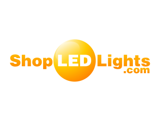 Shop LED Lights.com logo design by rykos