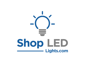 Shop LED Lights.com logo design by RIANW