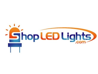 Shop LED Lights.com logo design by PMG