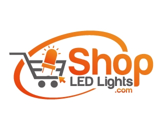 Shop LED Lights.com logo design by PMG