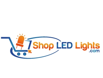 Shop LED Lights.com logo design by PMG
