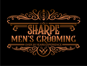 Sharpe Mens Grooming logo design by haze