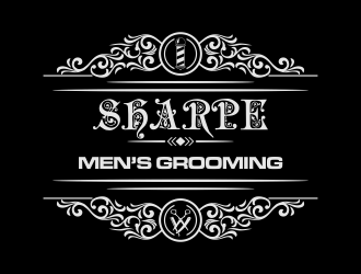 Sharpe Mens Grooming logo design by oke2angconcept