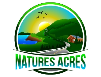 Natures Acres logo design by uttam
