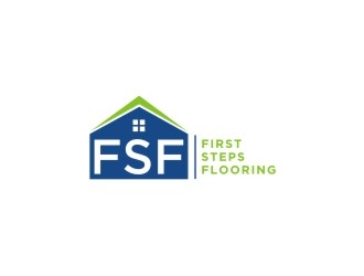 First Steps Flooring logo design by bricton