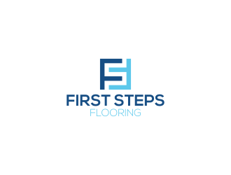 First Steps Flooring logo design by FFDesign16