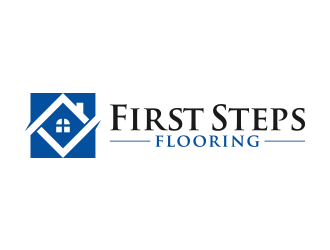 First Steps Flooring logo design by lexipej