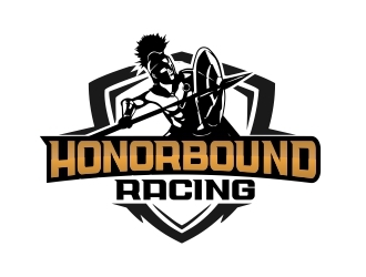 HonorBound Racing logo design by amar_mboiss