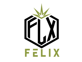FELIX (FLX) logo design by Roma