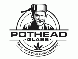 PotHead Glass logo design by invento
