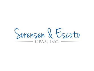 Sorensen & Escoto, CPAs, Inc. logo design by alby