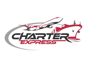 Charter Express logo design by aRBy