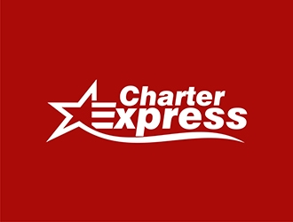Charter Express logo design by gitzart