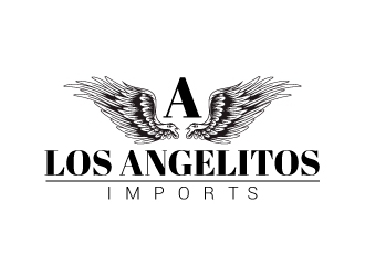 Los Angelitos Imports  logo design by PyramidDesign