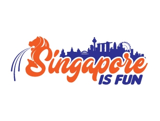 Singapore Is Fun logo design by jaize