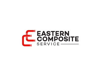 Eastern Composite Services logo design by eyeglass