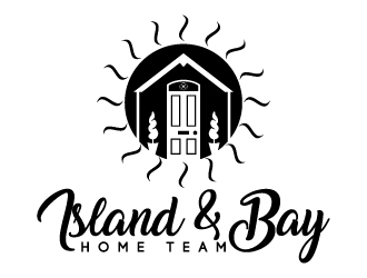 Island & Bay Home Team   (home team is smaller) logo design by Aelius