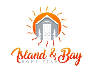 Island & Bay Home Team   (home team is smaller) logo design by Aelius