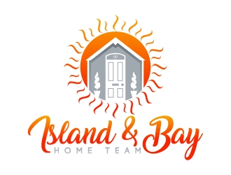 Island & Bay Home Team   (home team is smaller) logo design by Aelius