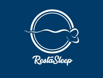 Resta Sleep or Dormair or Comfier Sleep logo design by MarkindDesign