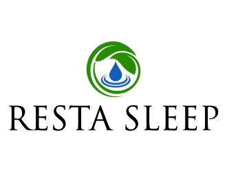 Resta Sleep or Dormair or Comfier Sleep logo design by jetzu