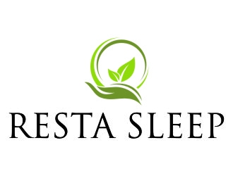 Resta Sleep or Dormair or Comfier Sleep logo design by jetzu