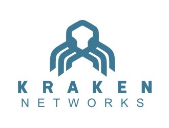 Kraken Networks logo design by burjec
