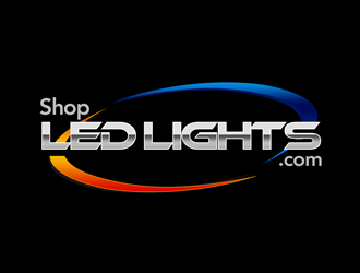 Shop LED Lights.com logo design by kunejo