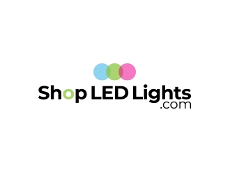 Shop LED Lights.com logo design by Eliben