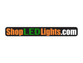 Shop LED Lights.com logo design by logolady