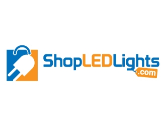 Shop LED Lights.com logo design by jaize