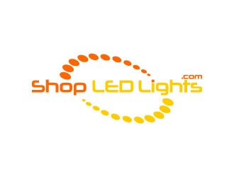 Shop LED Lights.com logo design by J0s3Ph