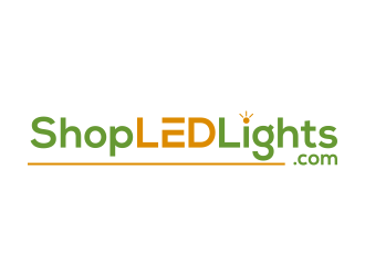 Shop LED Lights.com logo design by IrvanB