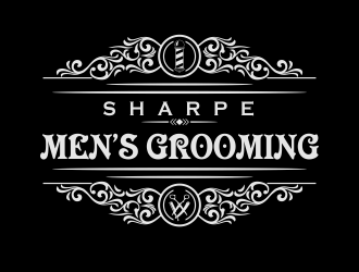 Sharpe Mens Grooming logo design by oke2angconcept