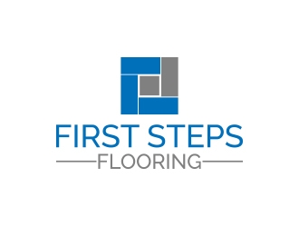 First Steps Flooring logo design by emyjeckson