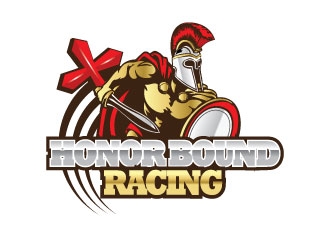 HonorBound Racing logo design by Gaze