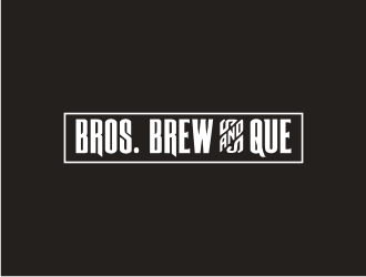 Bros. Brew & Que logo design by Adundas