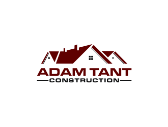 Adam Tant Construction logo design by mbamboex