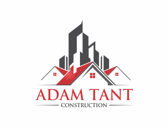 Adam Tant Construction logo design by mletus