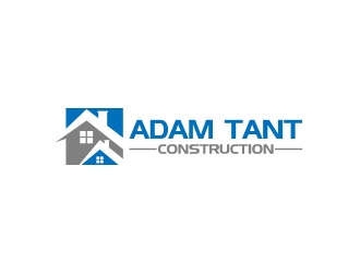 Adam Tant Construction logo design by emyjeckson