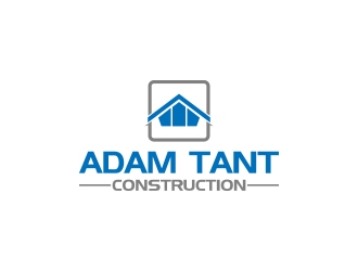 Adam Tant Construction logo design by emyjeckson