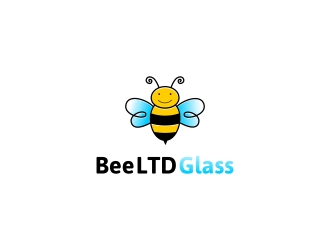 Bee LTD Glass logo design by senandung